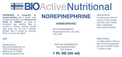 Bani0225 Norepinephrine 7 5 18